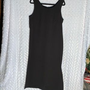 Tank crepe fabric dress